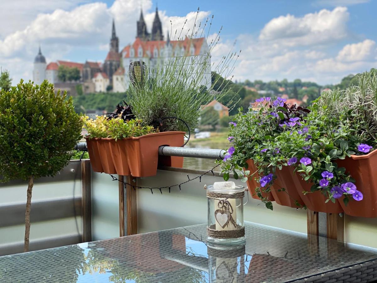 Ferienwohnung „Lena“ Meißen Exteriör bild