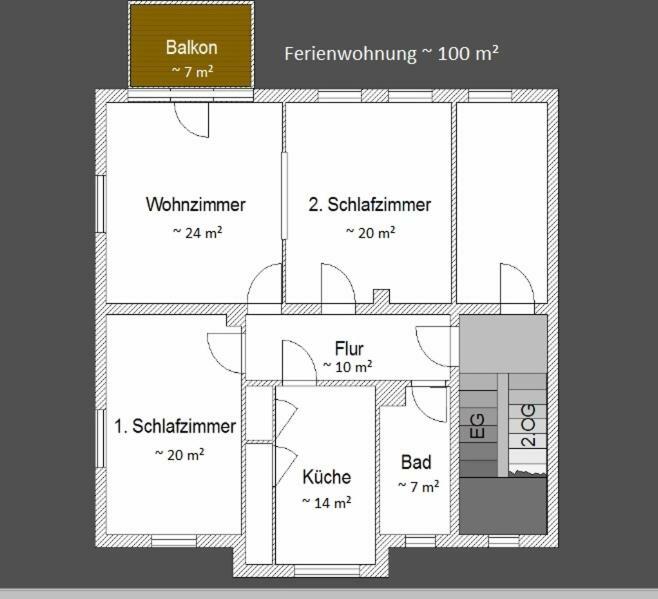 Ferienwohnung „Lena“ Meißen Exteriör bild