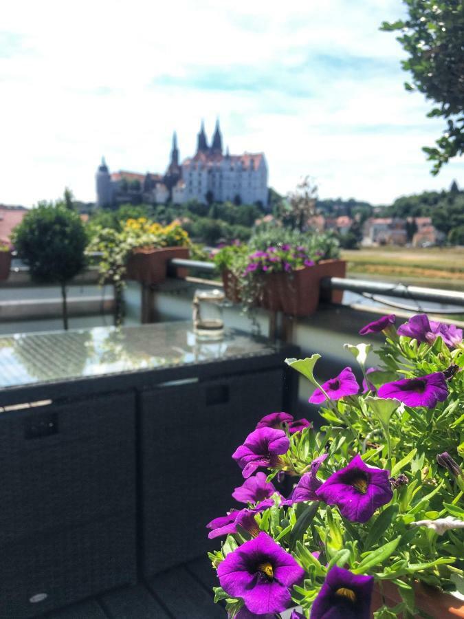 Ferienwohnung „Lena“ Meißen Exteriör bild